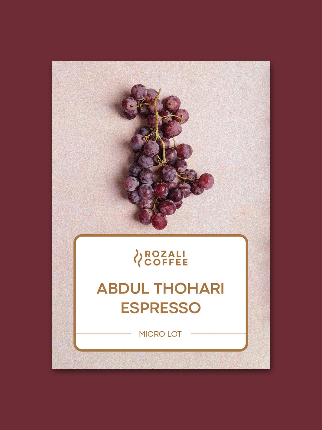 Abdul Thohari Espresso